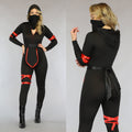 Ninja Catsuit Kostuum met Capuchon