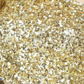 Gouden Strapless Crop Top met Pailletten