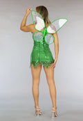 Shiny Tinkerbel Kostuum met Pailletten