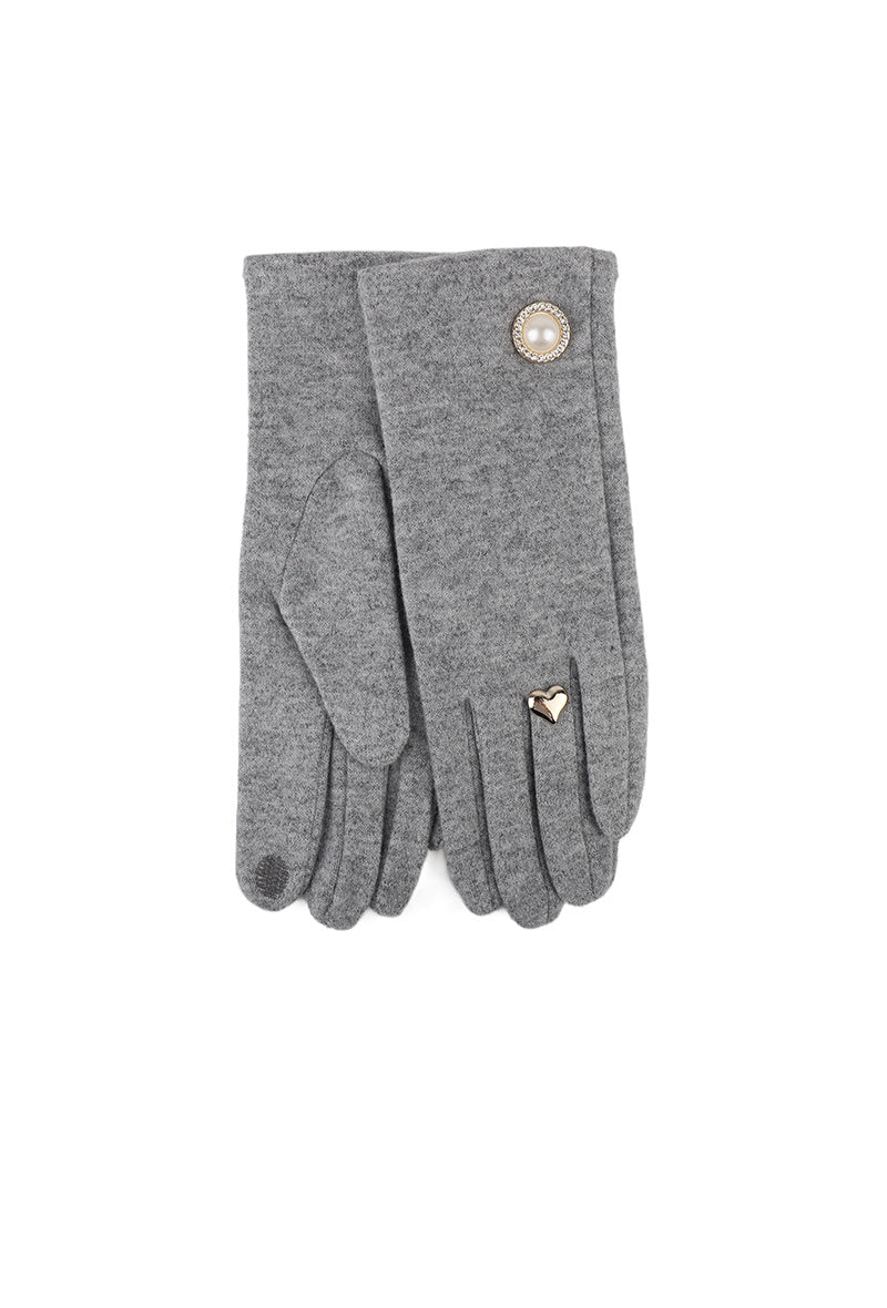 Zachte Handschoenen met Gouden Details