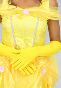 Prinses Belle Kostuum met Handschoenen