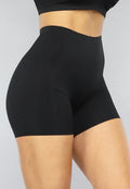 Zwarte Corrigerende Naadloze Short