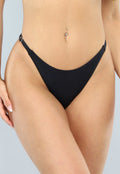 Verstelbaar Bikini String Broekje Zwart