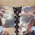 Korset Top met Art Print