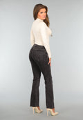 Beige Zachte Turtleneck Top met Lange Mouwen