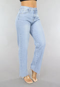 Redial Jeans  Lichtblauwe Relaxed Fit Straight Leg Jeans