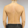 Bodychain met Choker en Steentjes