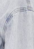 Denim Blouse Jasje met Rafels