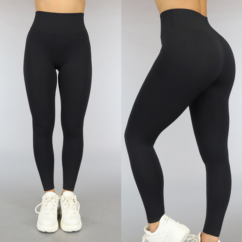 Zwarte Rib Sportlegging