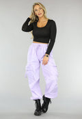 Basic Zwarte Longsleeve Crop Top