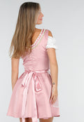 Traditionele Dirndl in Roze met Borduursel