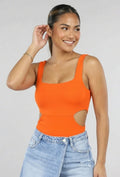 Effen Oranje Cut Out Body