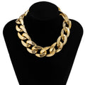 Extra Grote Schakelketting Goud