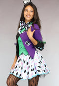 Kort Mad Hatter Kostuum