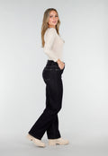 Beige Bodysuit met Lange Mouwen en Ronde Hals Stretch