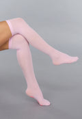 Lichtroze Antislip Kousen met Voetjes