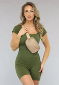 Verstelbare Fanny Pack in Taupe