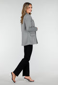 Dubbelknoop Blazer Grijs