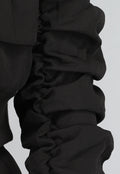 Zwarte Cargo Wide Leg Two Piece