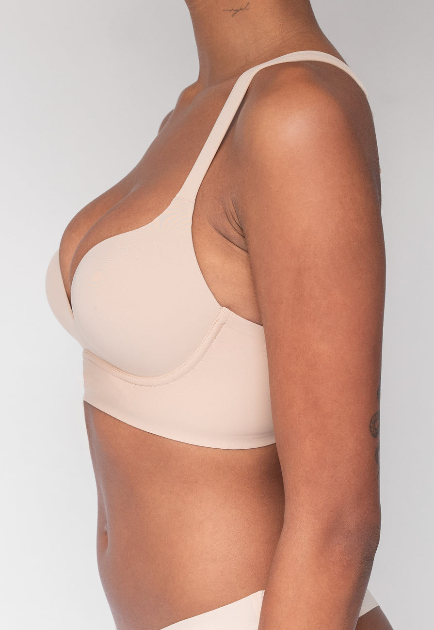 Nude Naadloze Softstretch BH Zonder Beugel