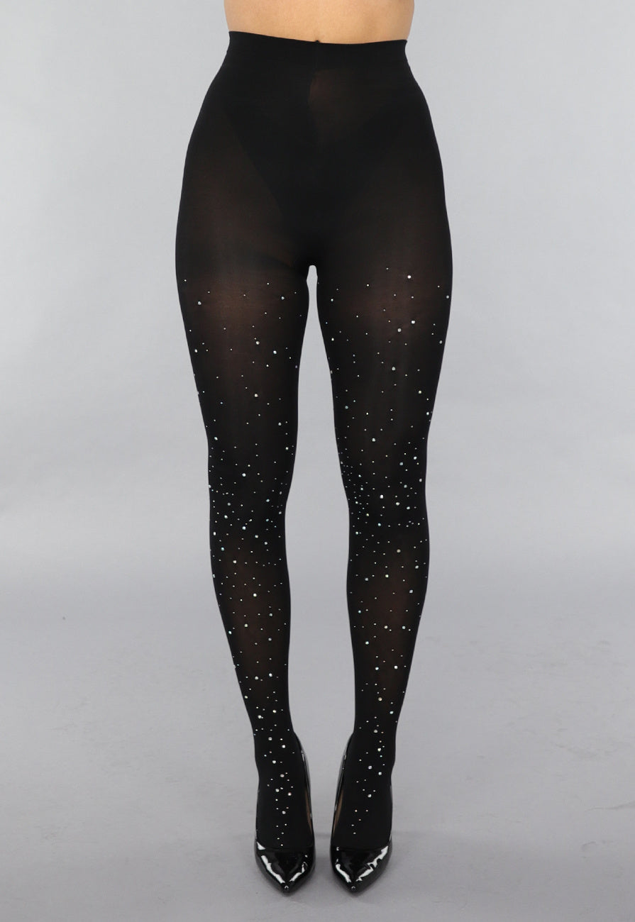 60 Denier Panty met Strass
