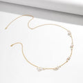 Gouden Heup Bodychain met Parels