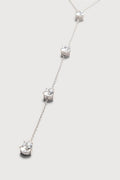 Zilveren Druppel Hals Bodychain