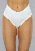 Witte Hoge Naadloze String