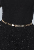 Gouden Zigzag Stretch Ceintuur