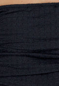 Zwarte Maxi Set met V-Hals en Stretch