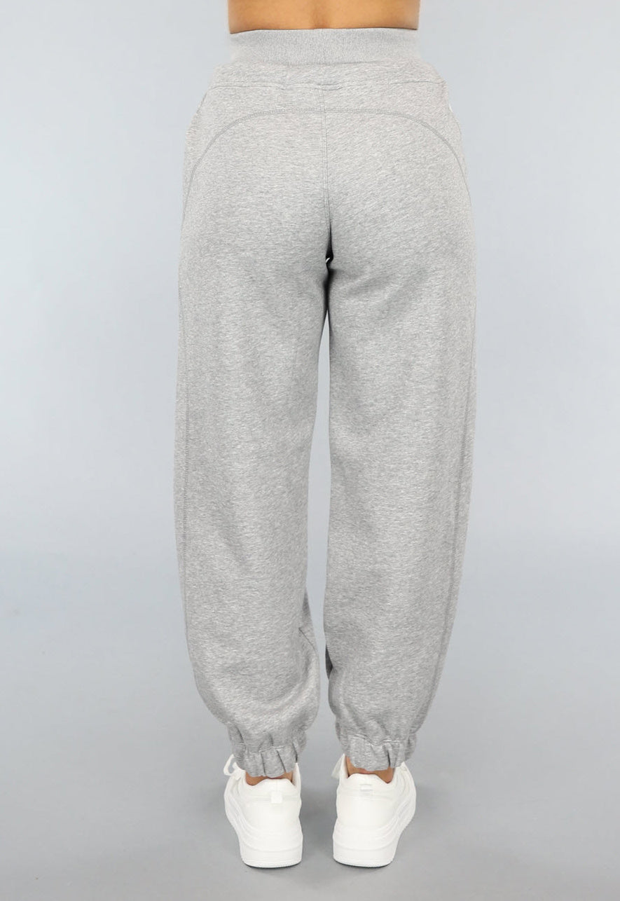 Grijze Jogger met Grote Elastische Band