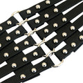 Strappy Lederlook Elastische Tailleriem