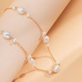 Gouden Heup Bodychain met Parels