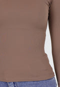 Bruine One Shoulder Stretch Top