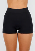 Zwarte Shapewear Short met Hoge Taille en Stretch
