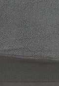 Basic Hoodie met Teddy Voering in Antraciet