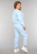 Lichtblauw Fleece Huispak