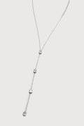 Zilveren Druppel Hals Bodychain