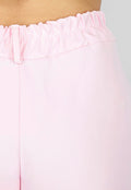 Lichtroze Gilet Co Ord Set met Pantalon