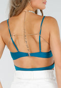 Bodychain met Mintgroene en Turquoise Kralen
