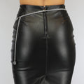 Triple Bodychain met love Munt