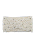 Gebreide Haarband met Glitter Steentjes