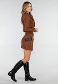 Zwarte Cowboylaarzen met Lage Hak