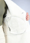 Donkergroene Lammy Trench Coat