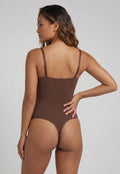 Corrigerend Stringbody Bruin met Verstelbare Bandjes