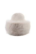 Gebreide Muts met Brede Faux Fur Rand