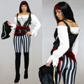 Piraten Kostuum met Broek en Accessoires