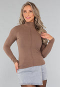 Taupe Truitje met Kleine Col