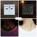 Halloween Glow In The Dark Tijdelijke Tattoo Set