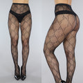 Panty met Kleine Fishnet en GG Print
